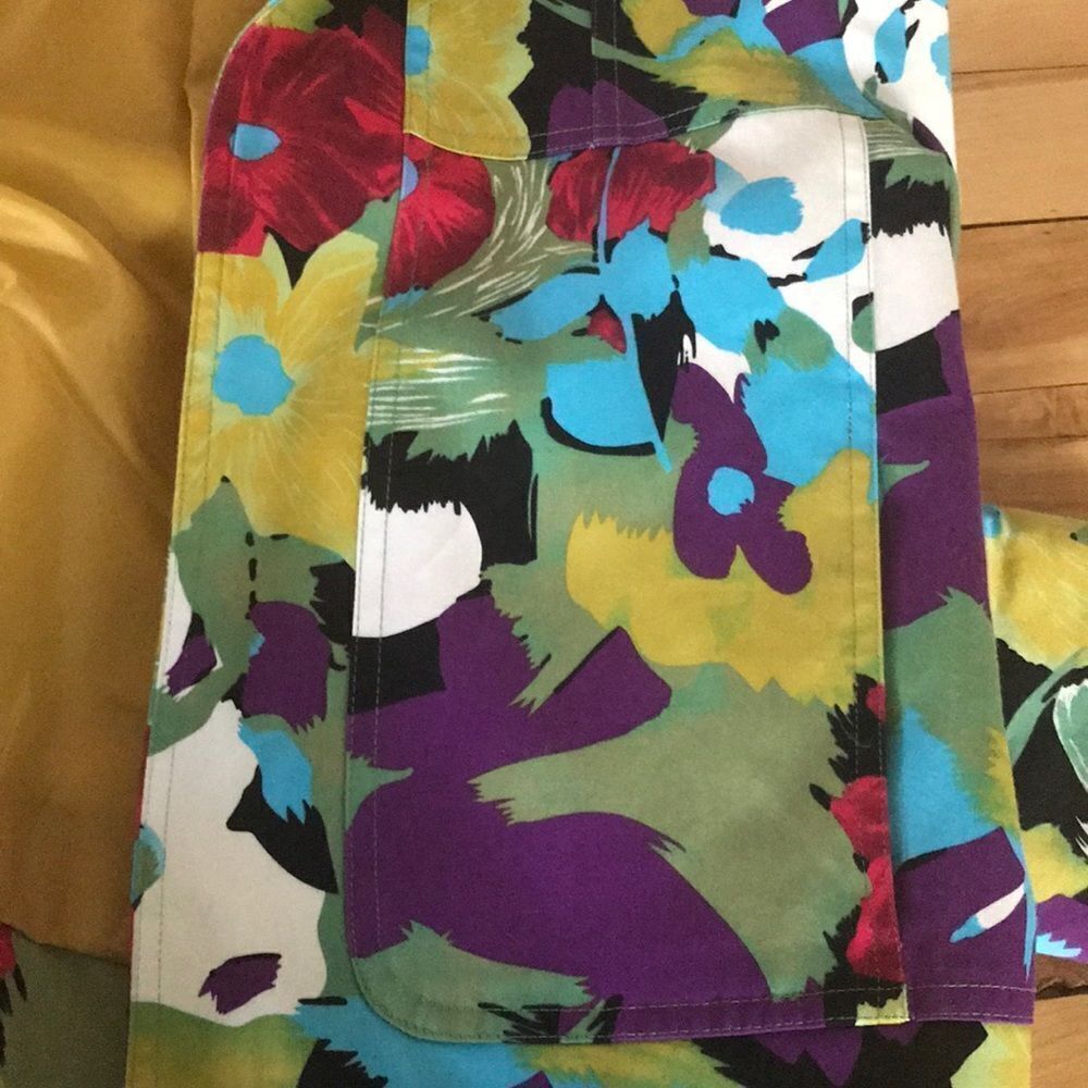 Patrick Christopher bright floral lined jacket, S - image 5